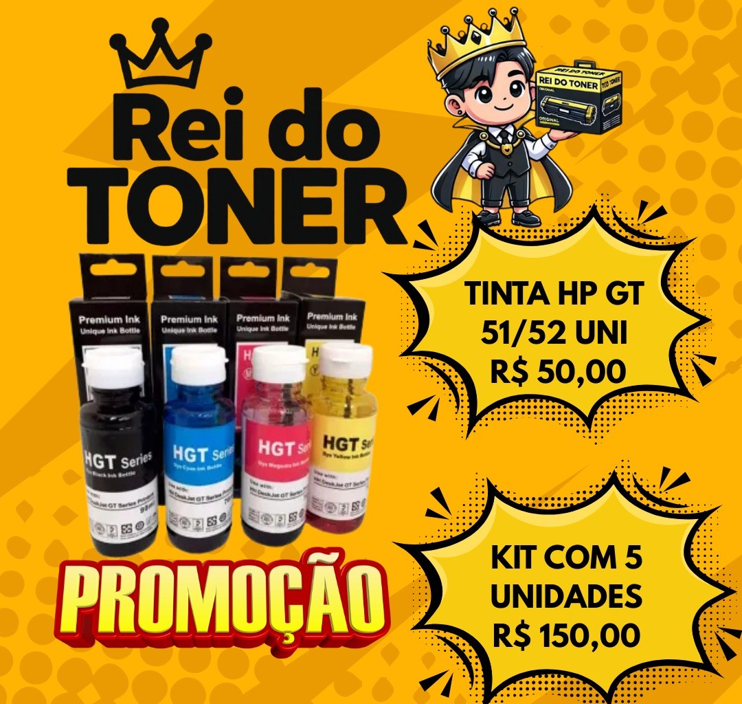 Tinta HP GT 51/52
